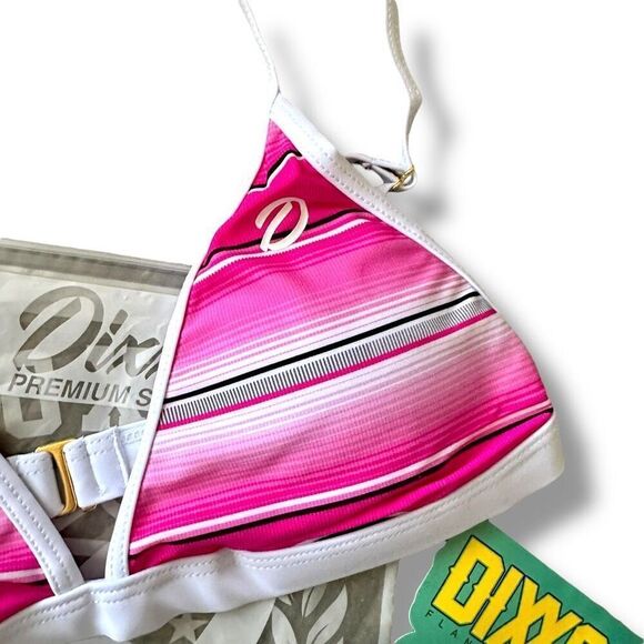 DIXXON Flannel Company Serape Triangle Bikini Top Tanning Suit - Picture 3 of 6